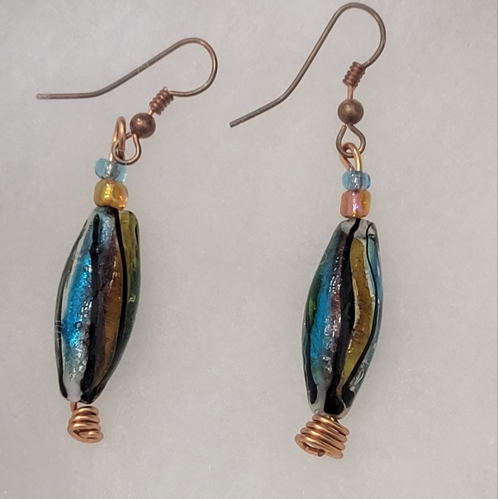 3/$21 Glass earrings